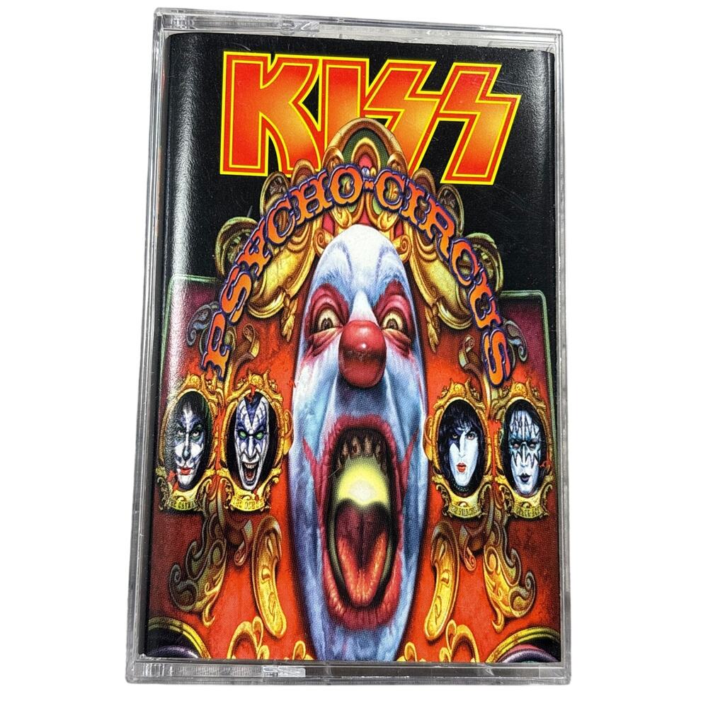 Kiss Psycho Circus Vintage Cassette Tape 1998 Mercury 314 558 992-4 rock